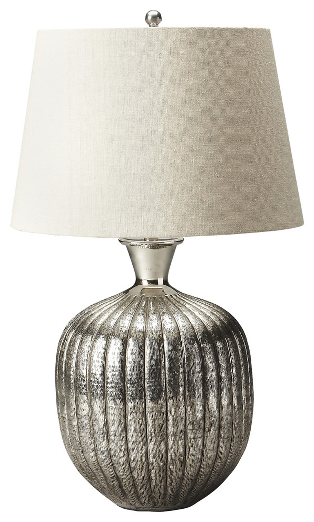 Antique Nickel Table Lamp