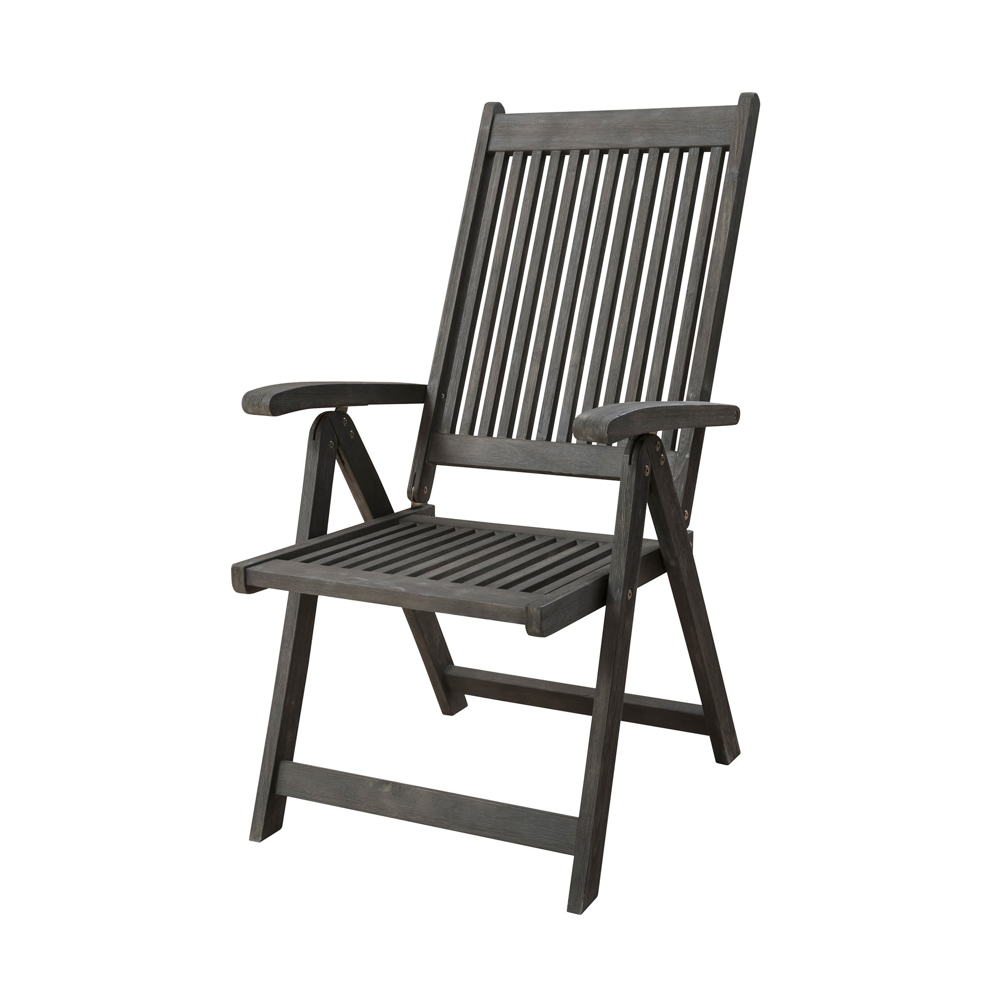 Distressed Outdoor Reclining Chair