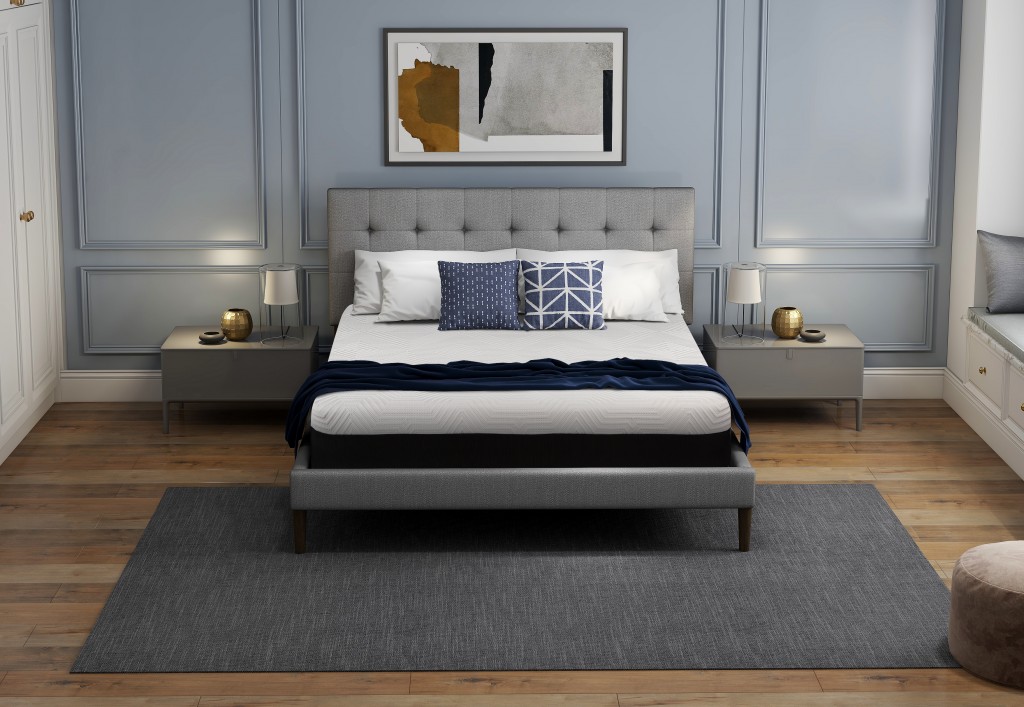 10.5" Hybrid Lux Memory Foam and Wrapped Coil Mattress Twin