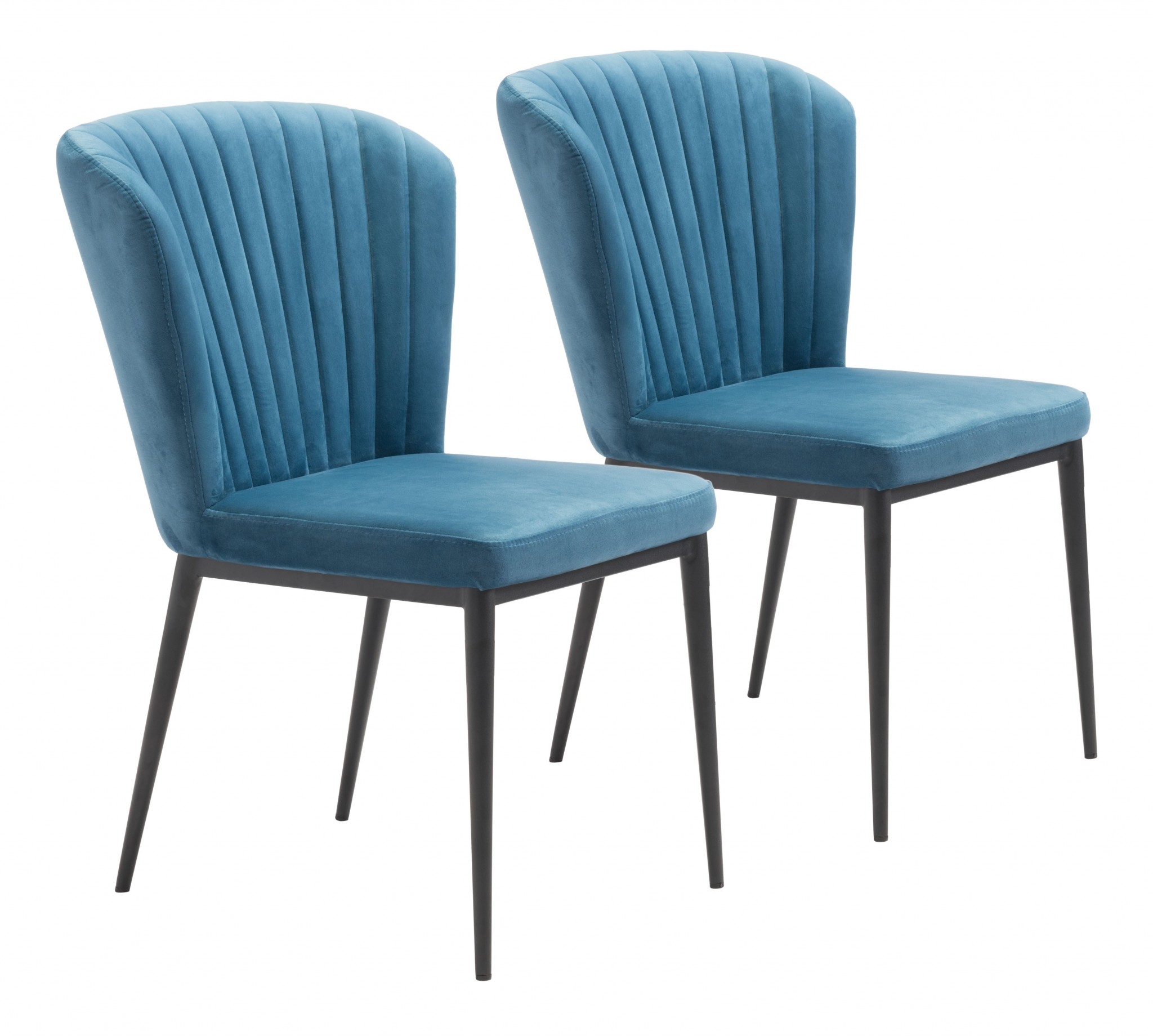 Tolivere Dining Chair (Set of 2) Blue