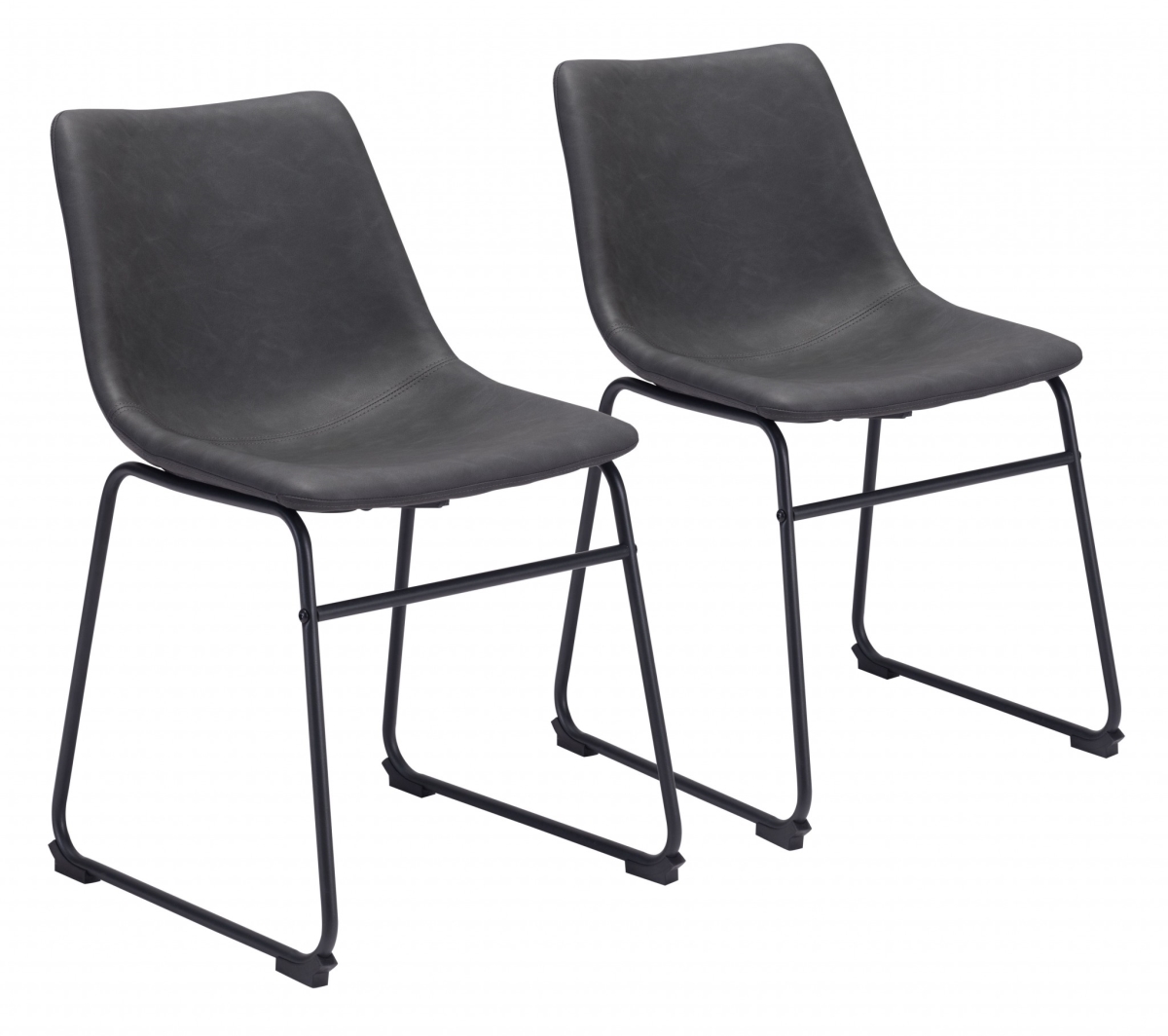Smart Dining Chair (Set of 2) Charcoal