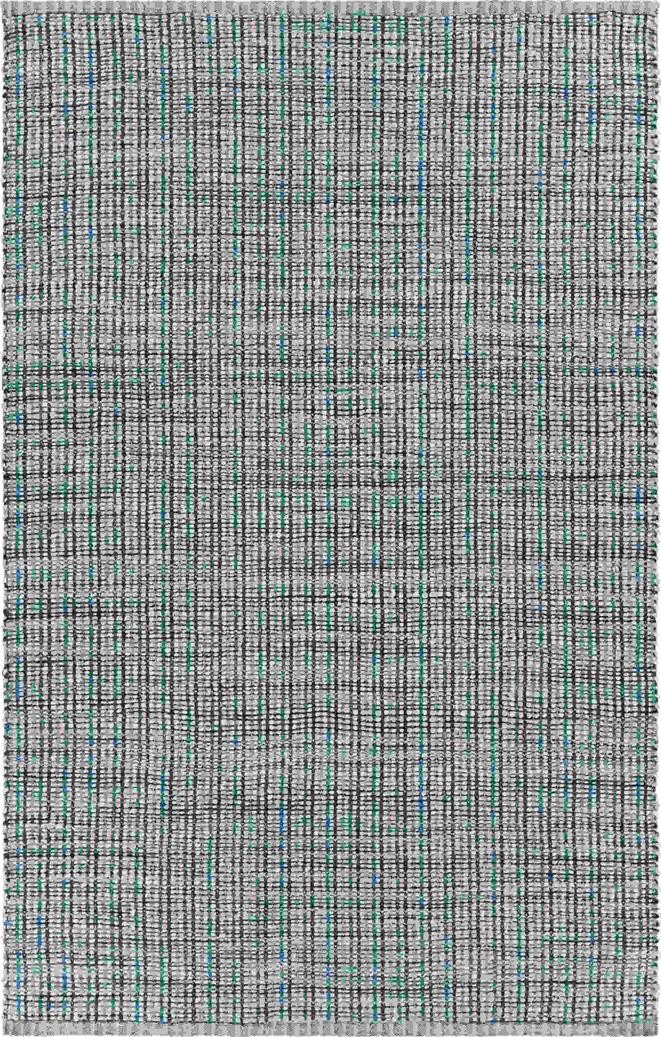 2 x 3 Classic Blue Jute Scatter Rug