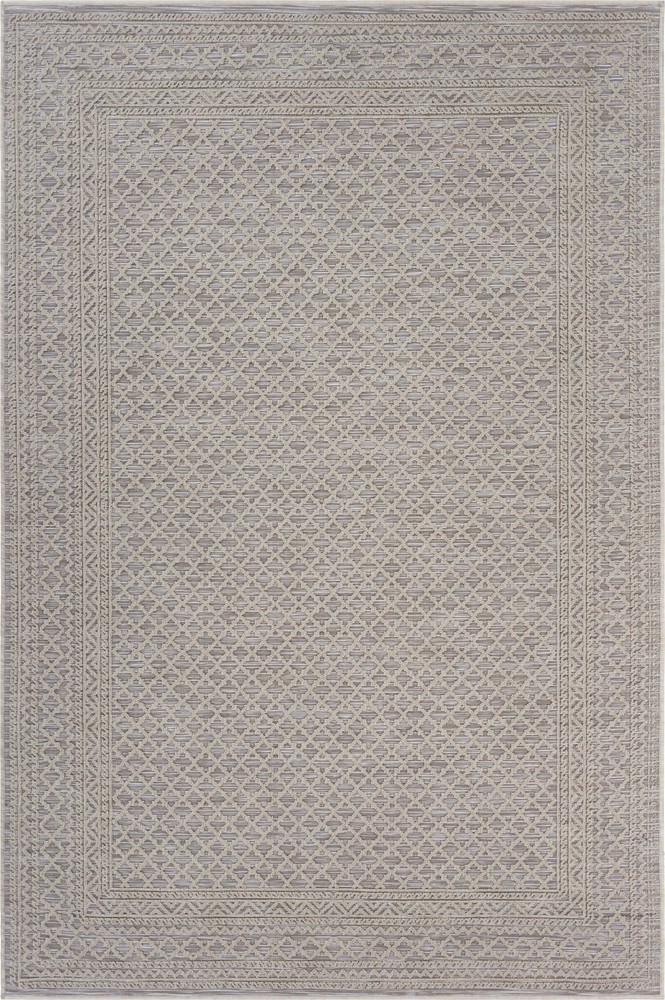 5 x 7 Gray Classic Indoor Outdoor Area Rug