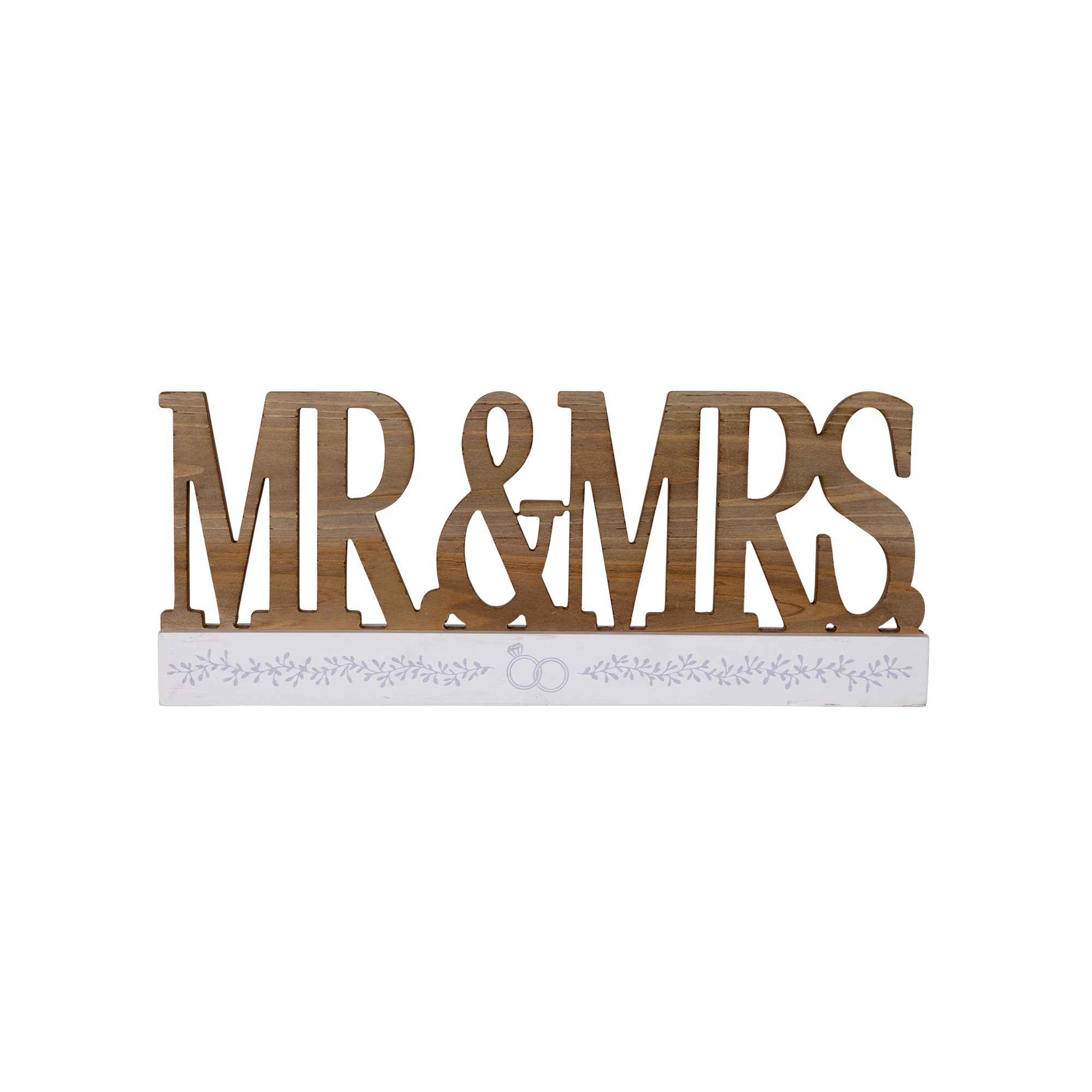 Wooden Mr. and Mrs. DTcor Piece