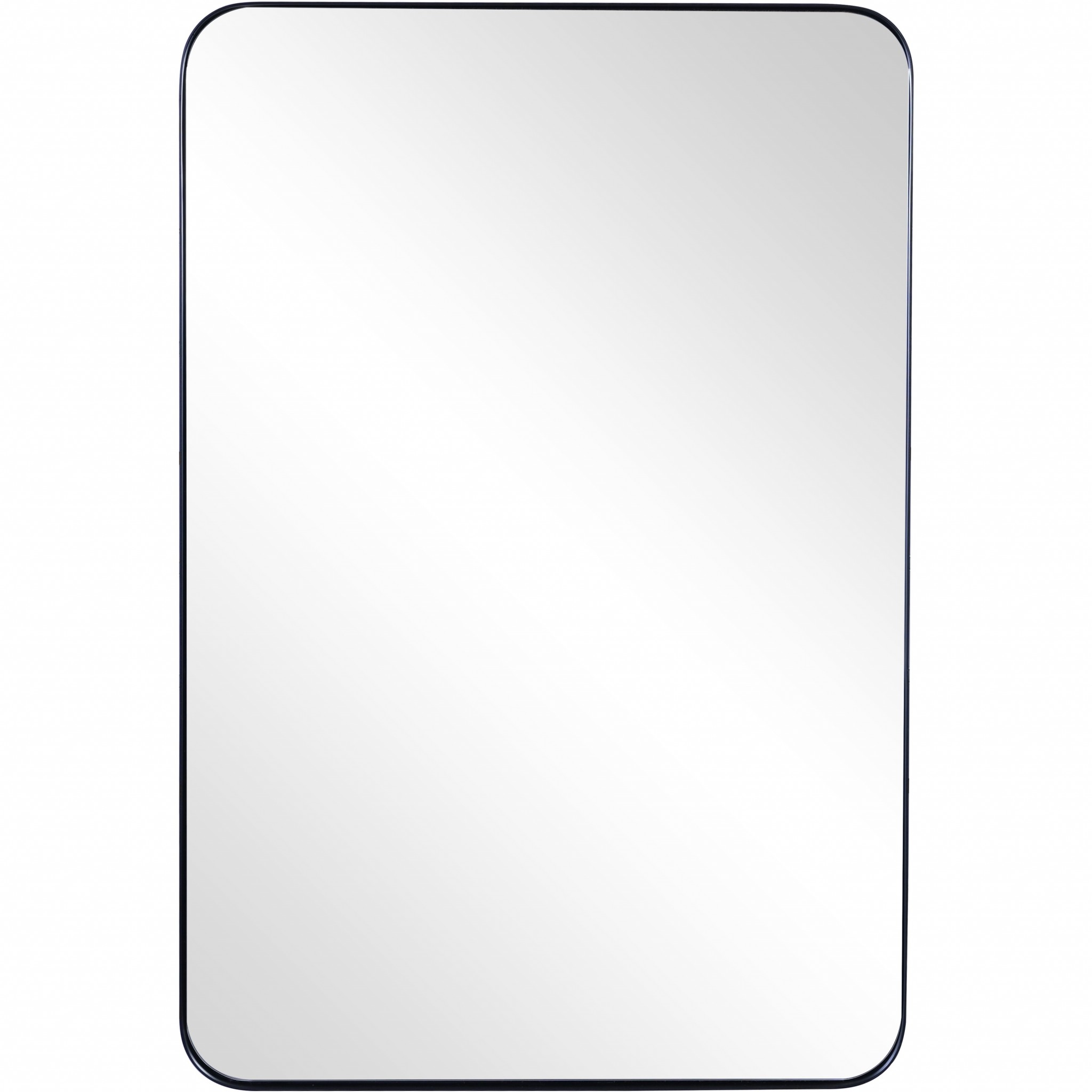 Rectangular Metal Framed Mirror