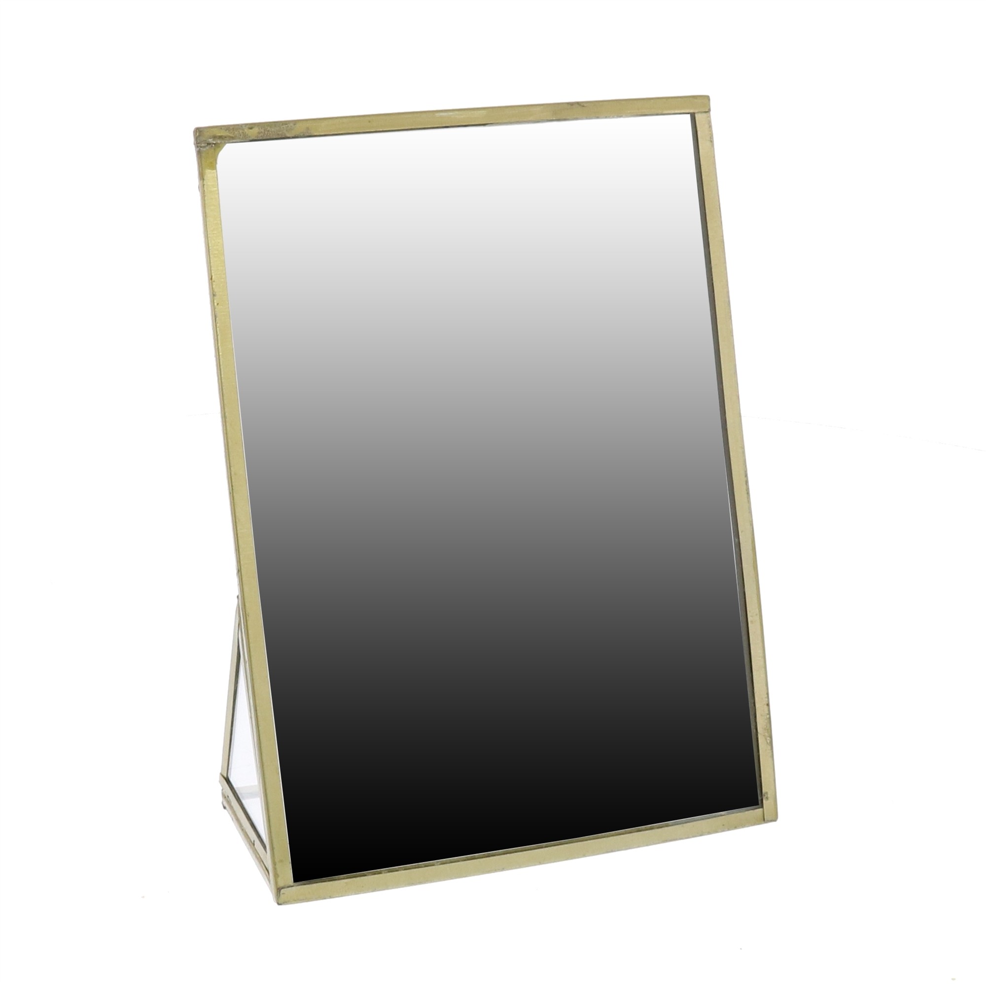 Gold Metal Vanity Mirror