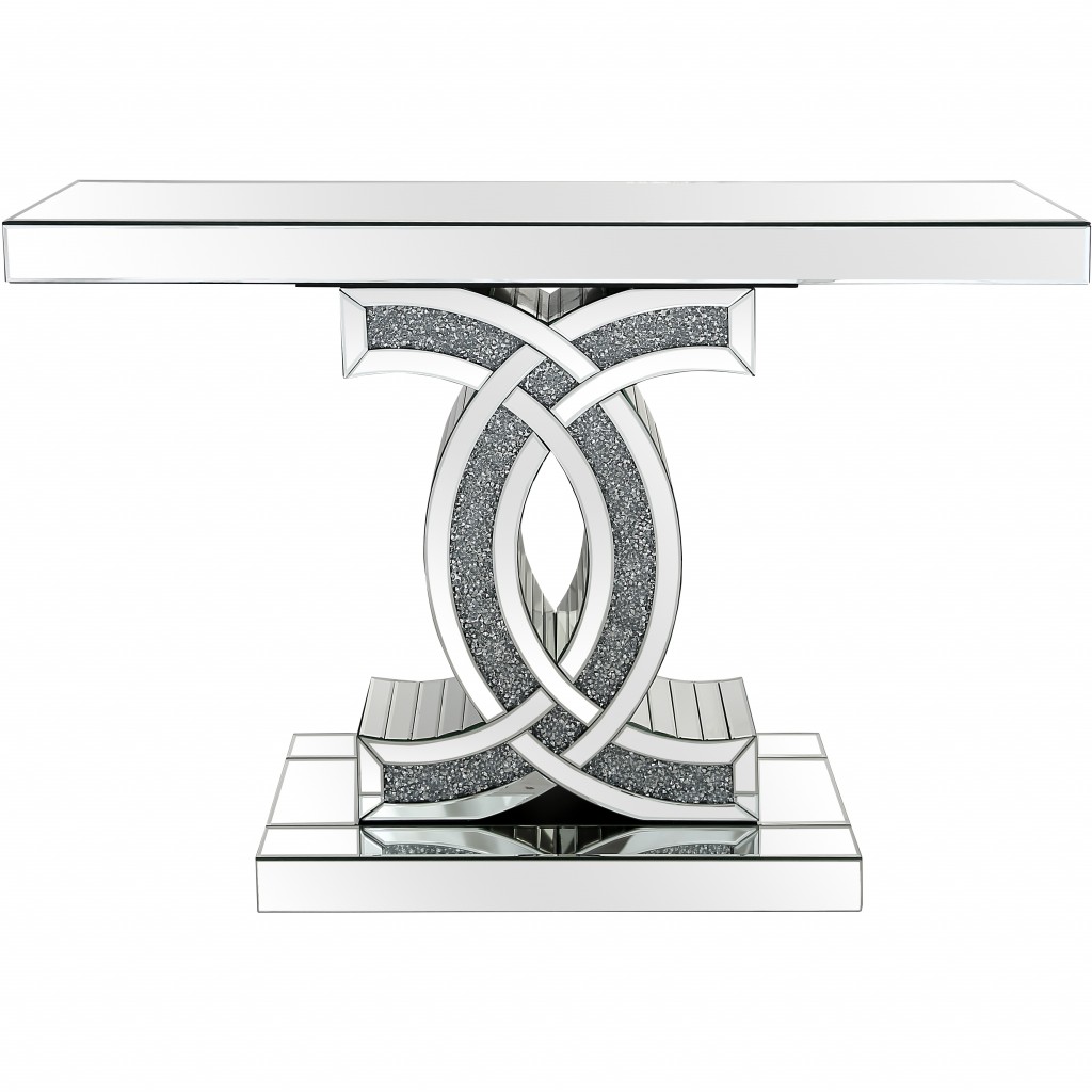 CC Silver Console Table
