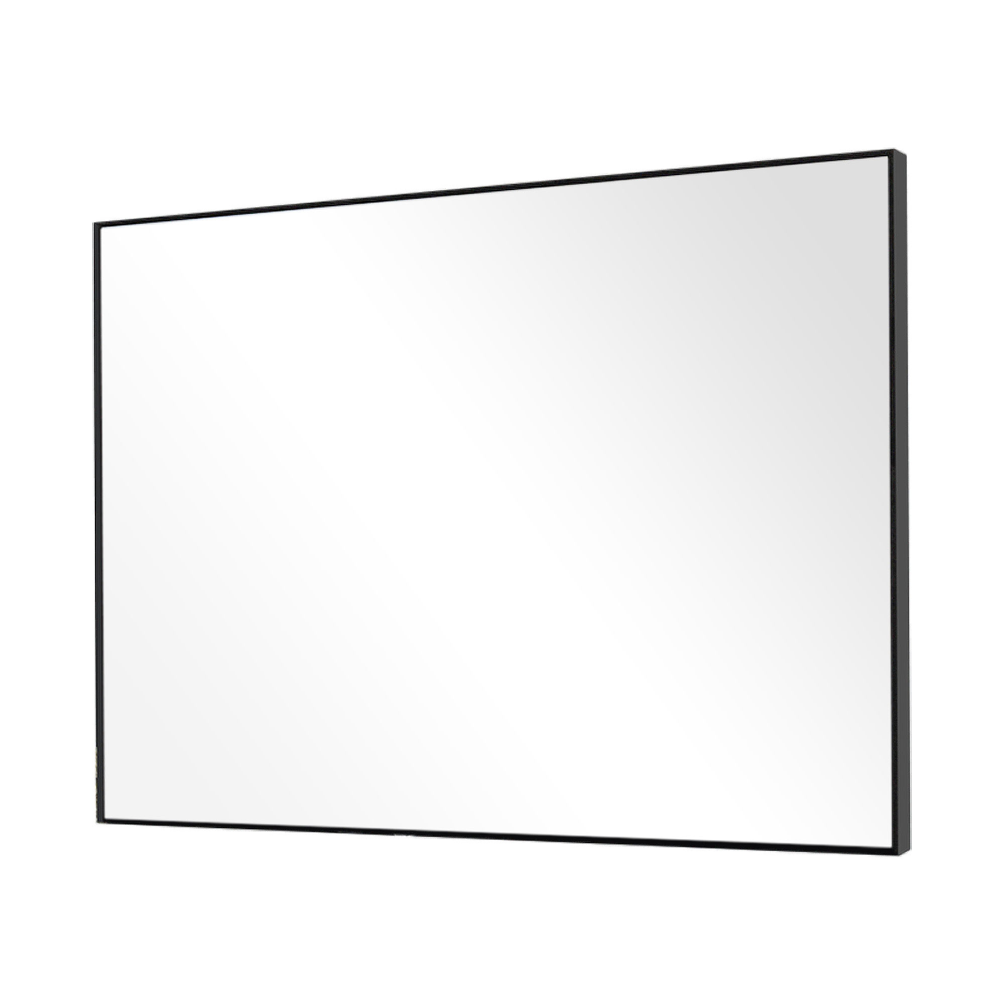 Minimal Black Wall Mirror