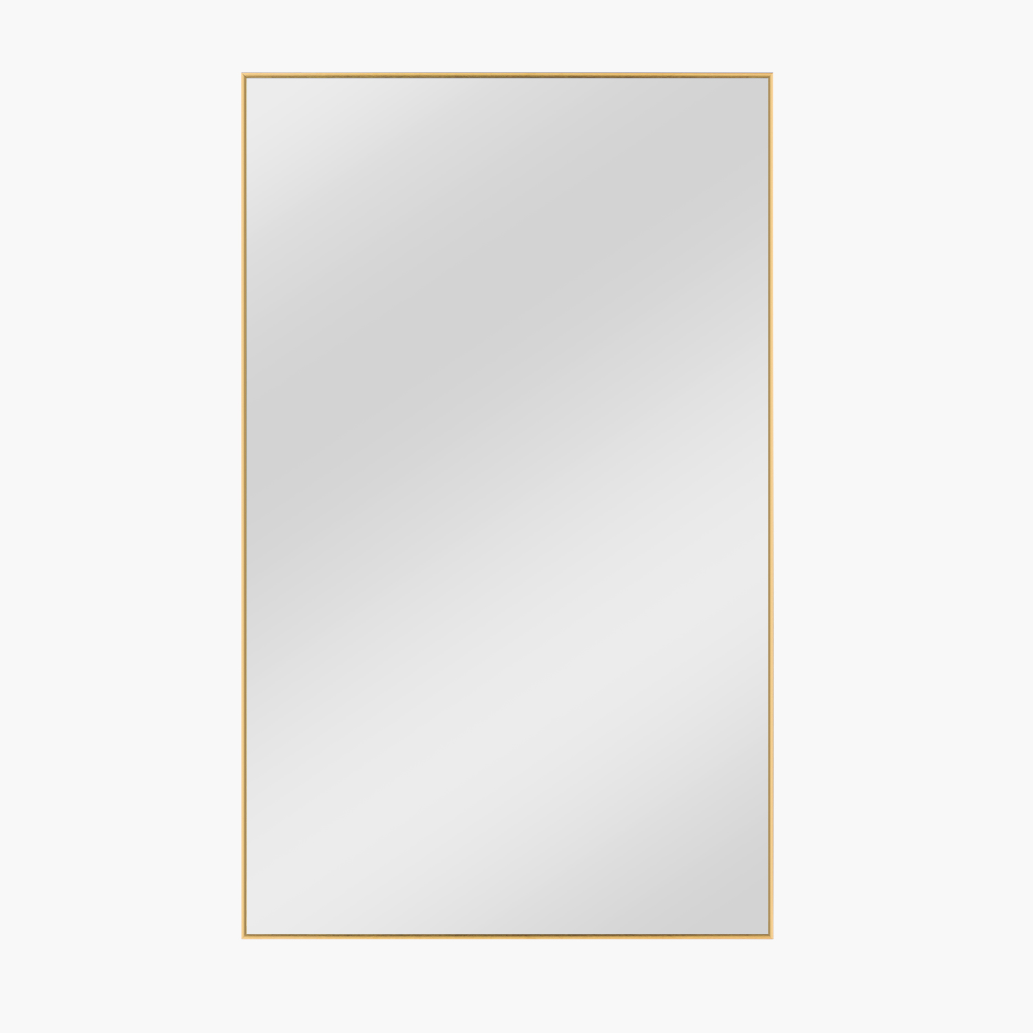 Minimal Metal Framed Bathroom Vanity Mirror