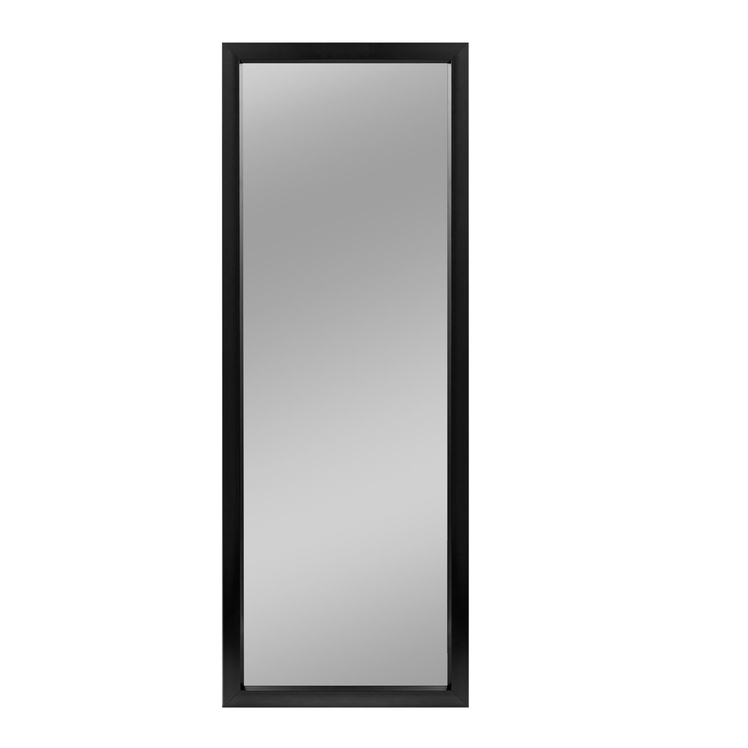 Petite Black Framed Wall Mount Mirror