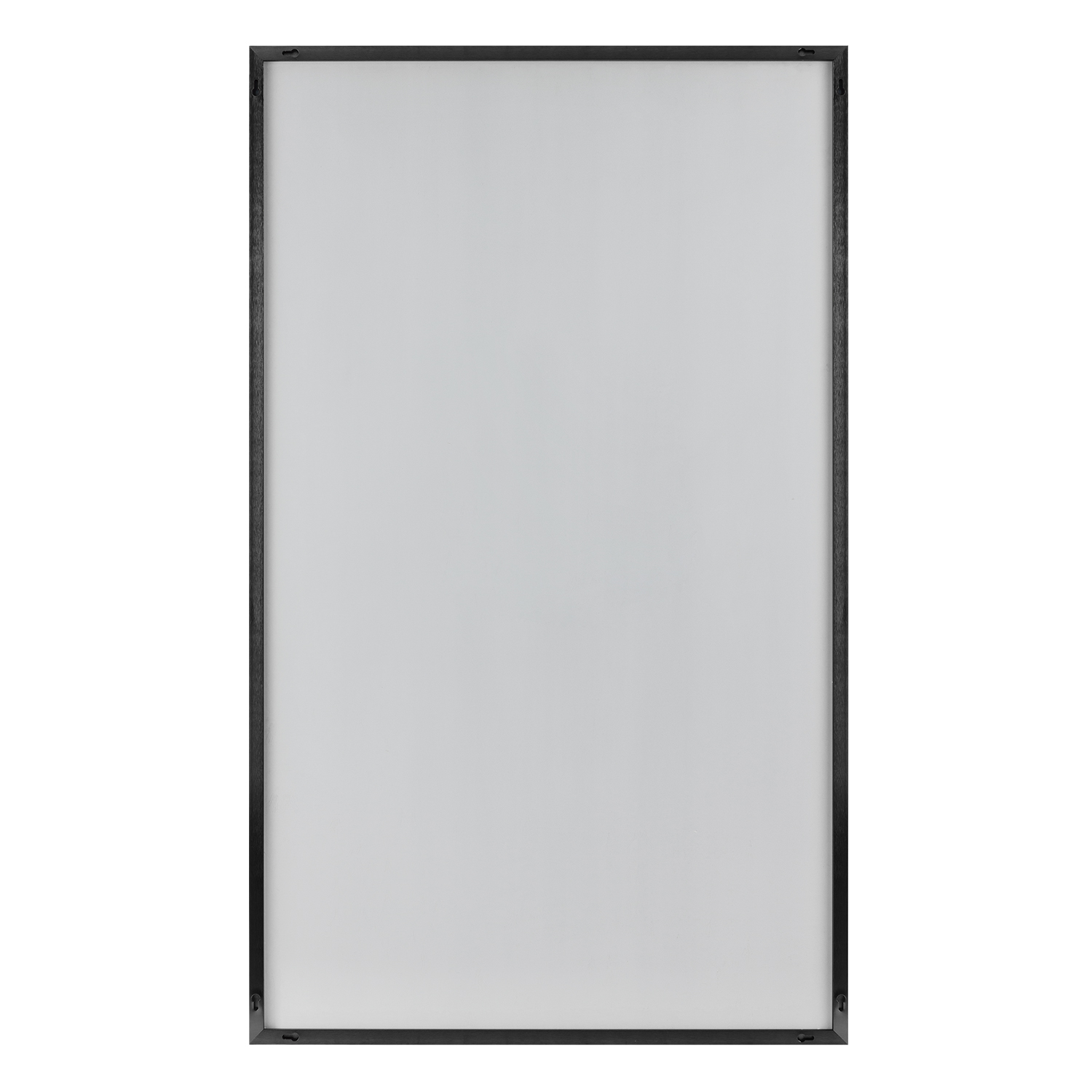 Jumbo Minimal Black Bathroom Vanity Mirror