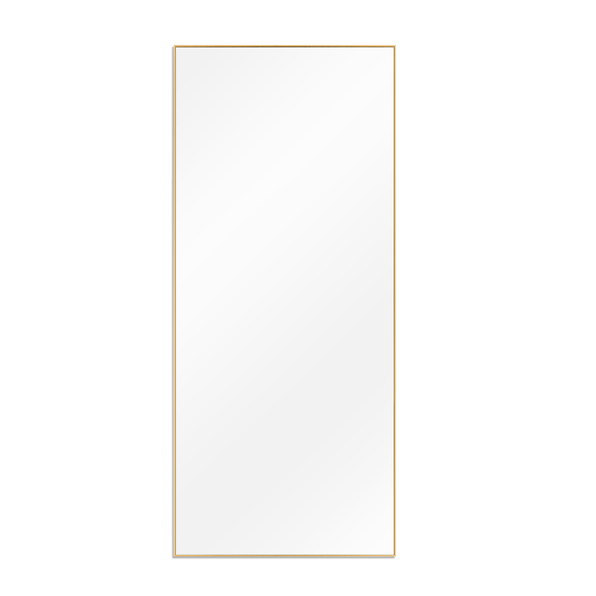 Minimal Rectangular Bathroom Vanity Mirror