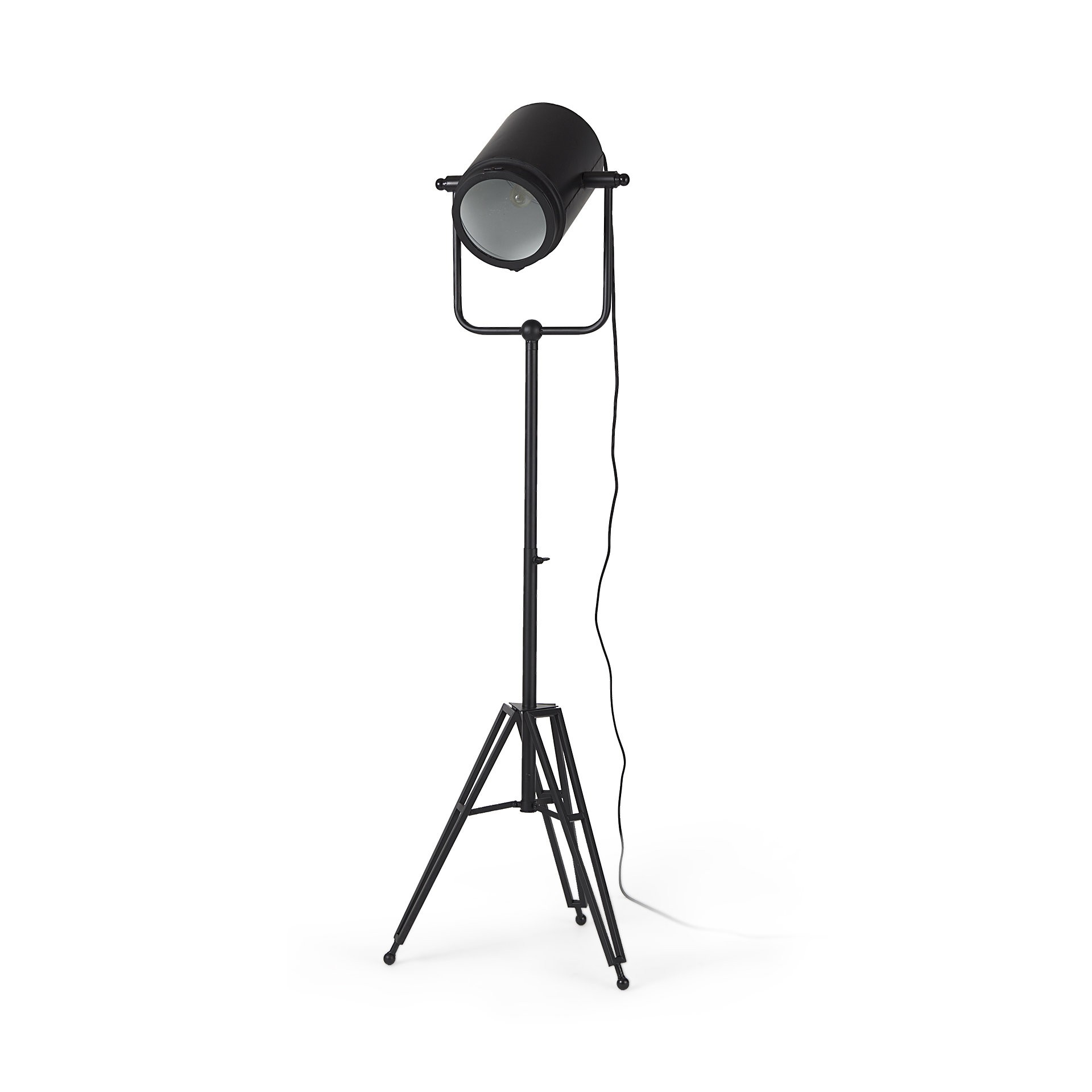 Black Movie Set Floor Lamp