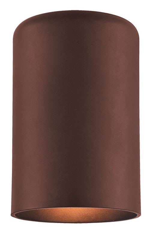 Minimalist Bronze Cylinder Wall Light