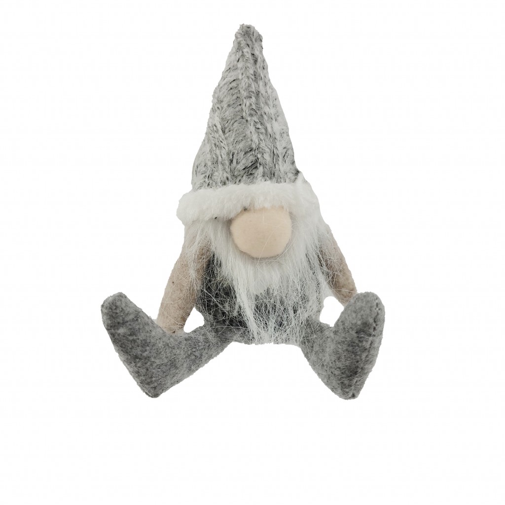 Groovy Grey Sitting Gnome