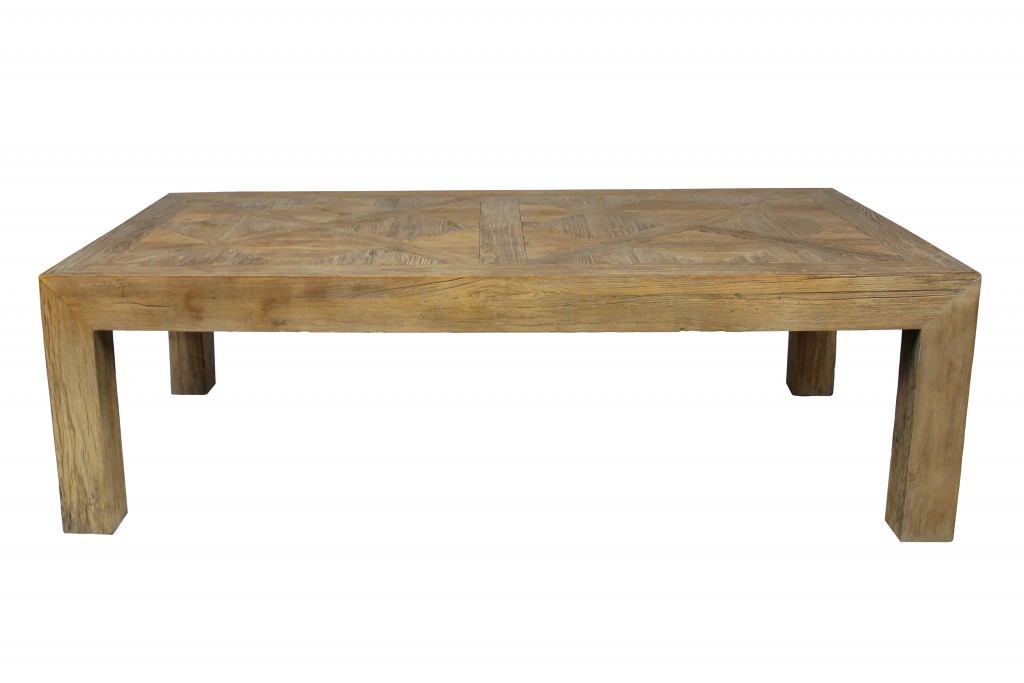 Classic Rectangular Wooden Coffee Table