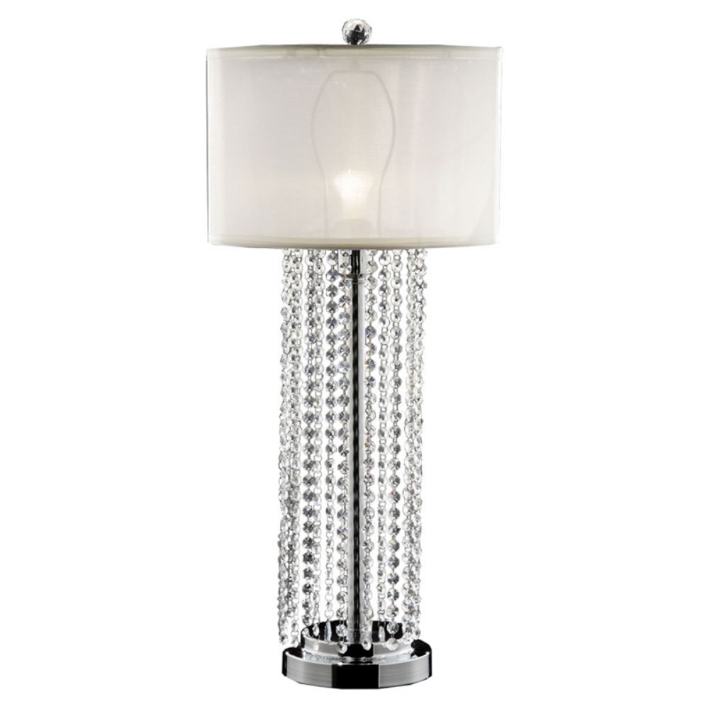 Hanging Crystal Accent Table Lamp