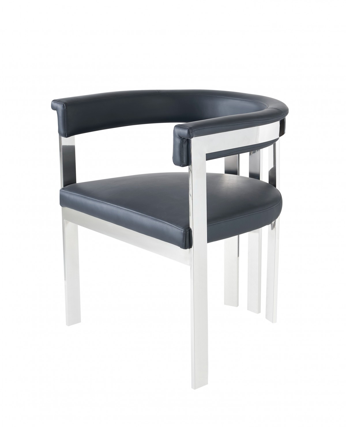 Black Silver Dining Chair