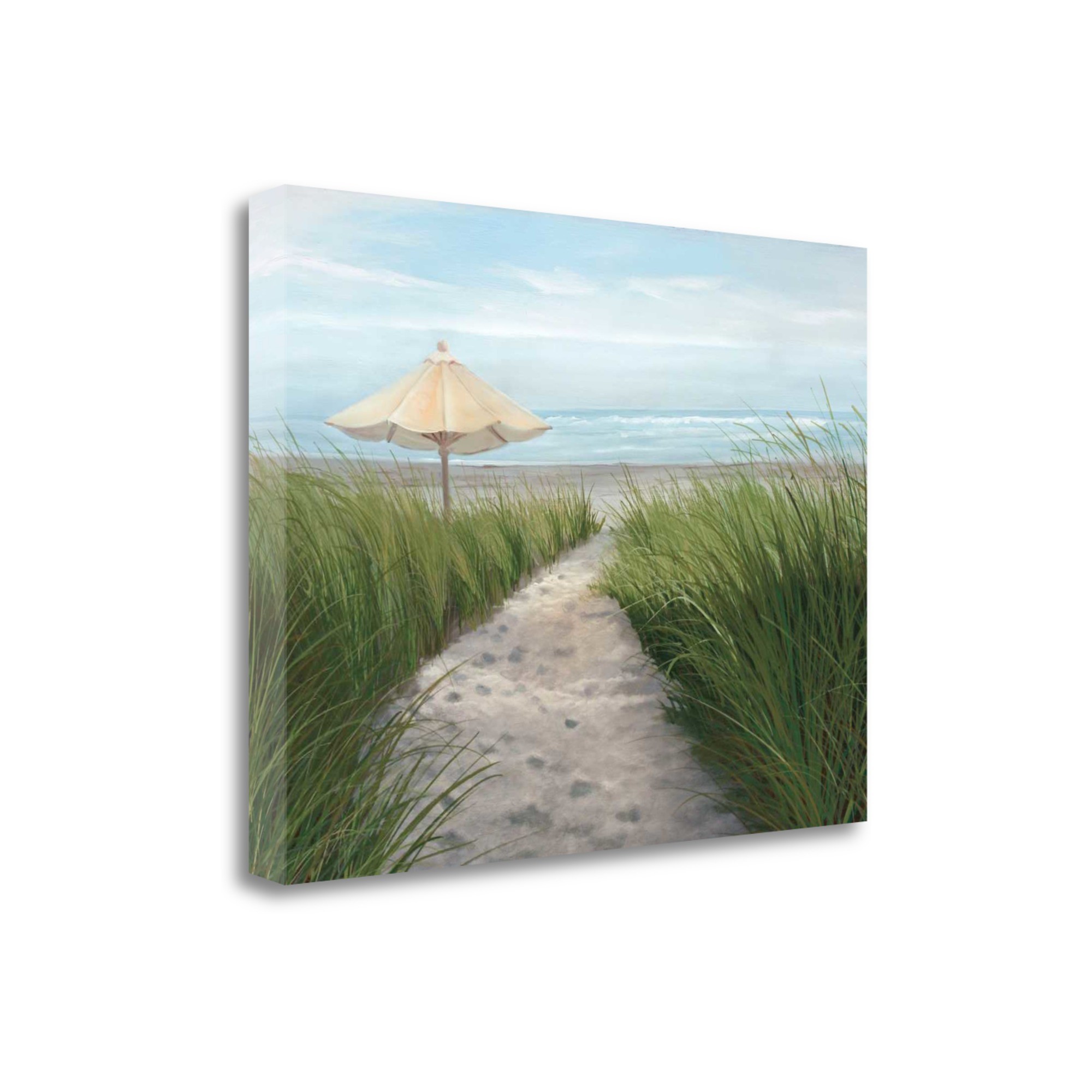 45" Sweet Path to the Beach Giclee Wrap Canvas Wall Art