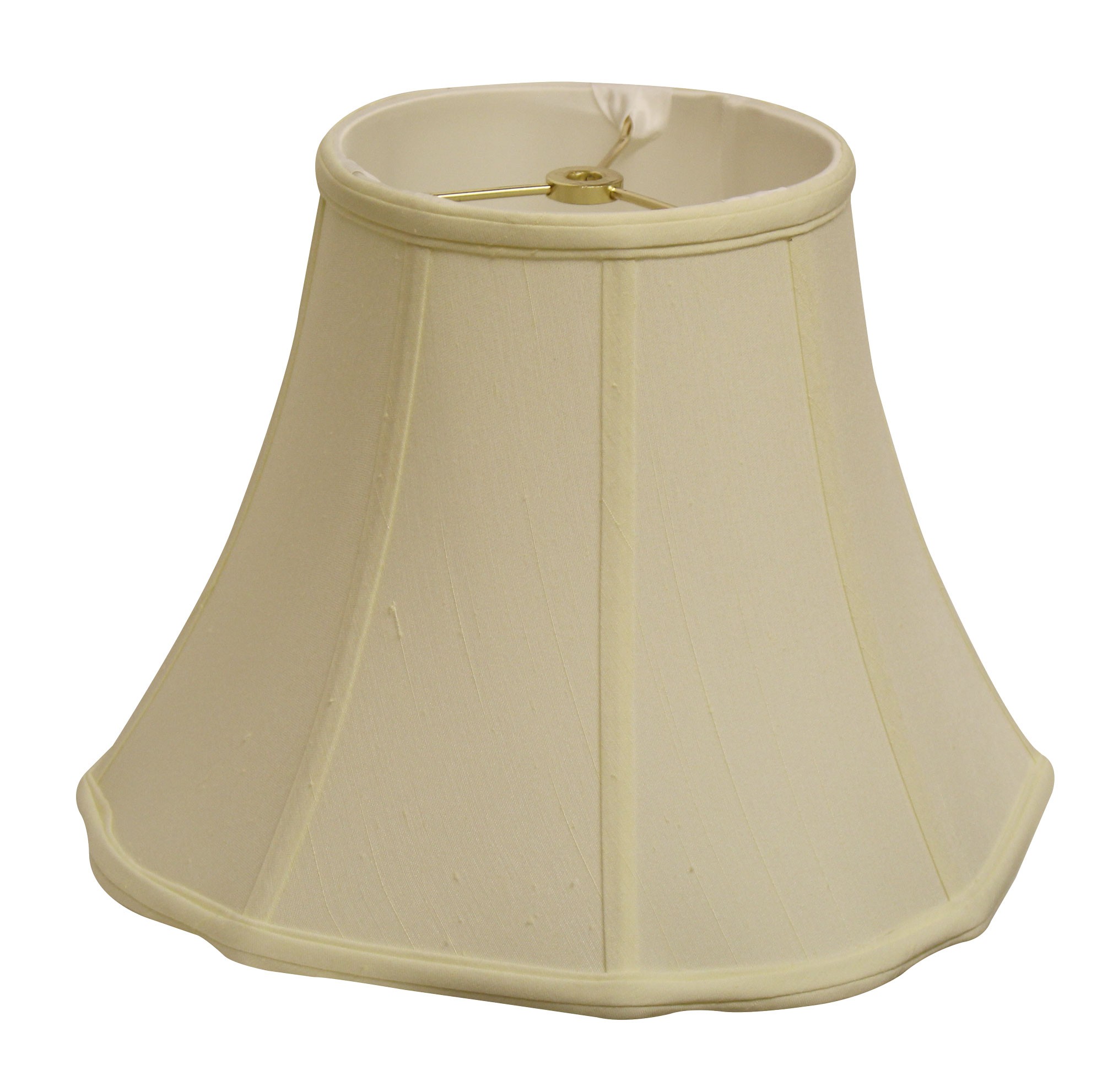 16" Ivory Octagon Monay Shantung Lampshade