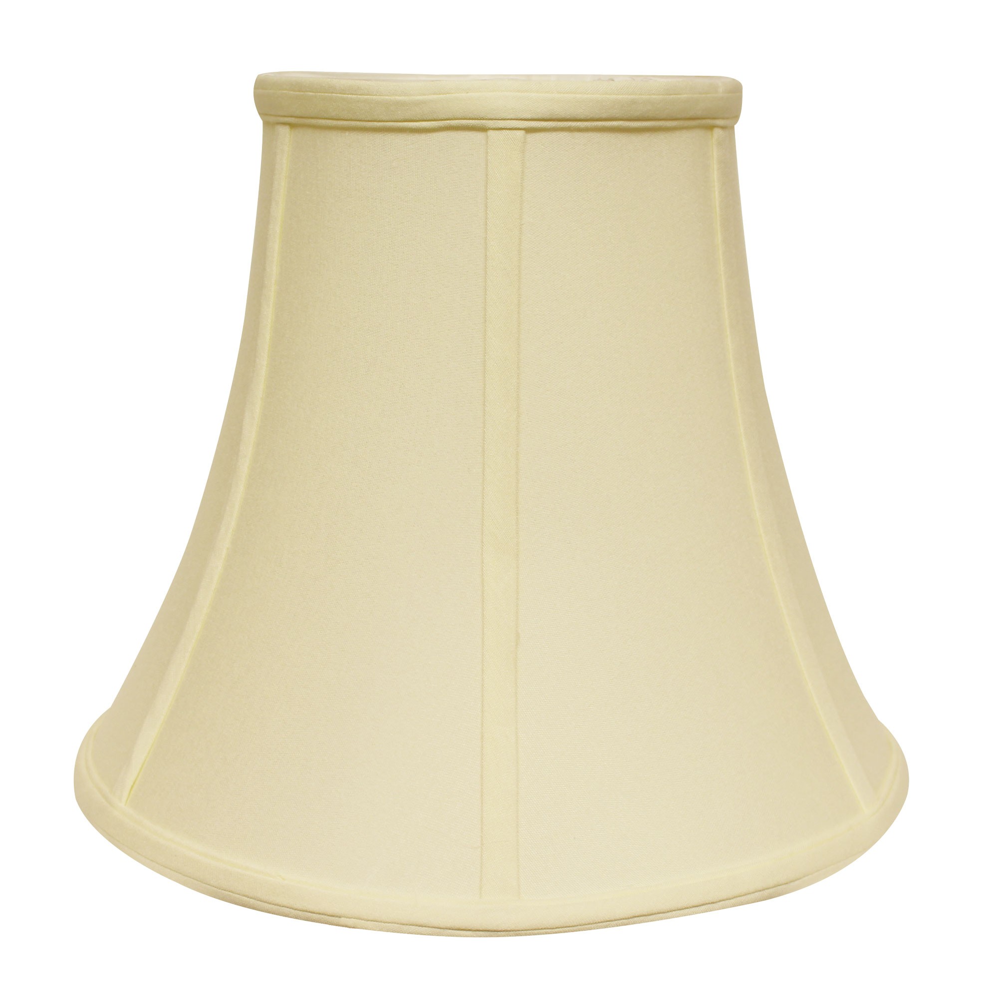 8" Ivory Premium Bell No Slub Lampshade