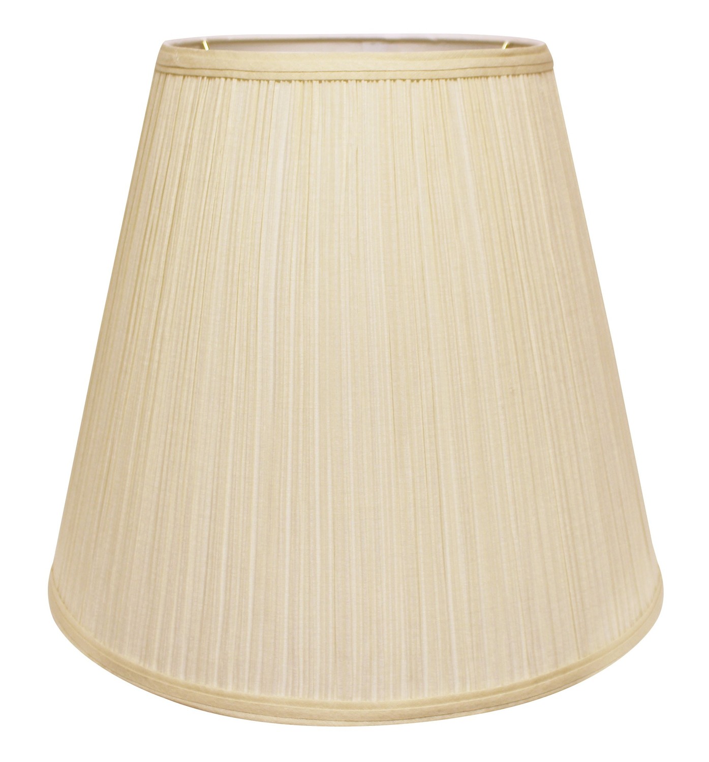 18" Ivory Deep Empire Broadcloth Lampshade