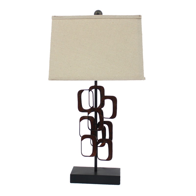 13" x 15" x 31" Bronze, Traditional - Table Lamp