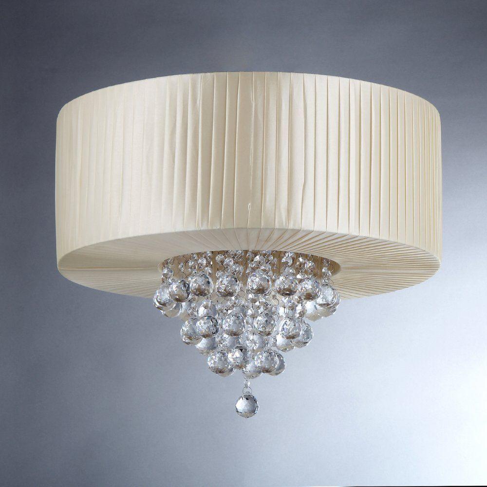 Vanilla Cake Crystal Chandelier