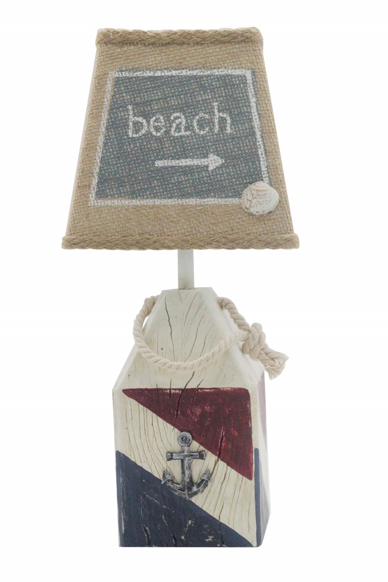 Beach CoraL Decore Accent Lamp