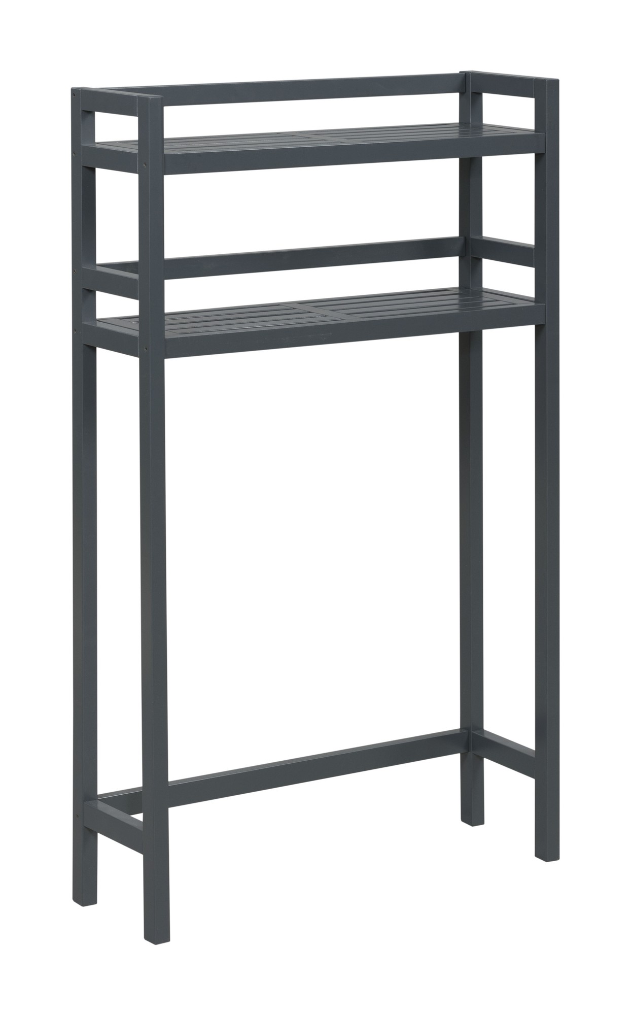 48" Bathroom Extra Storage with 2 Shelves in Graphite