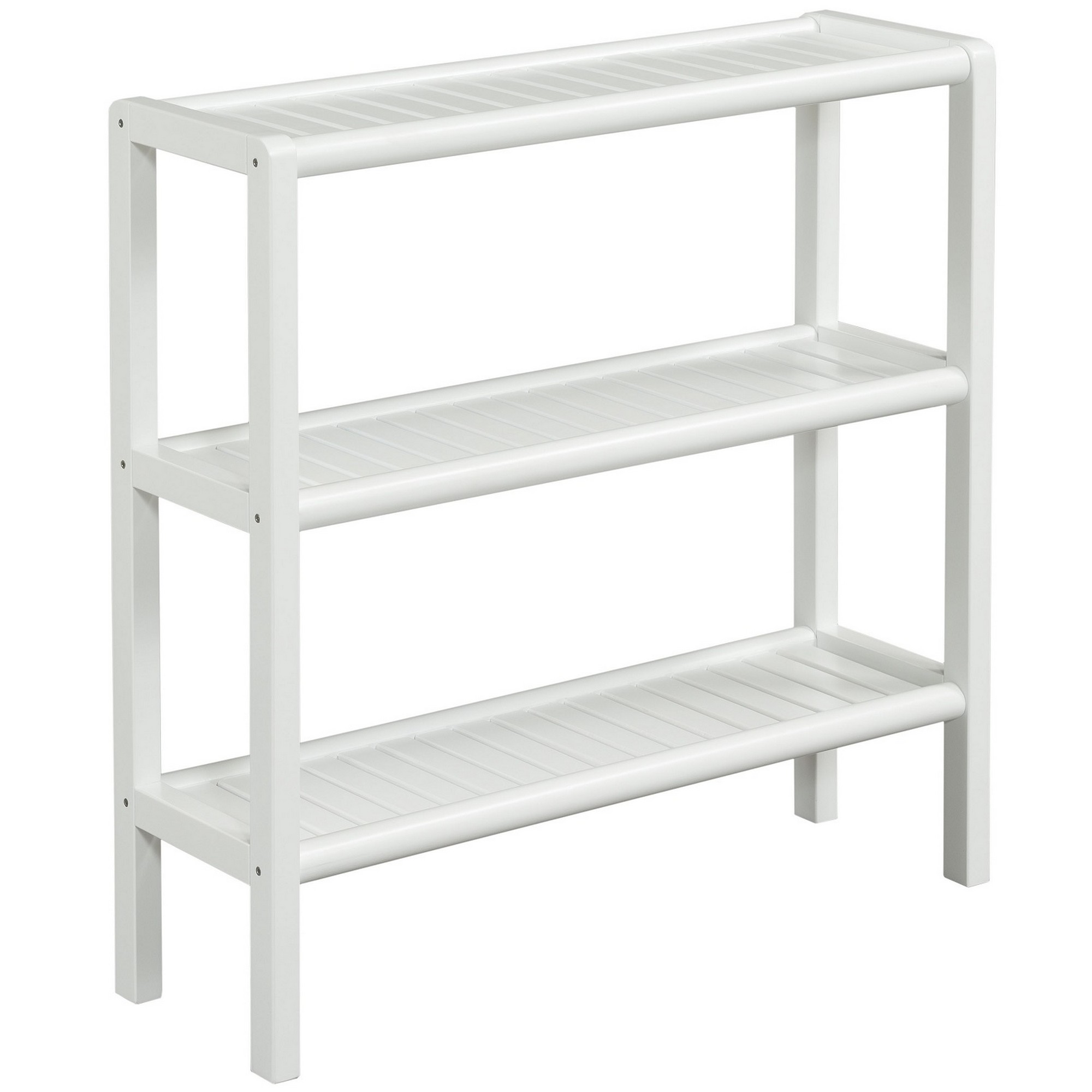29" Bookcase with 3 Shelves in White