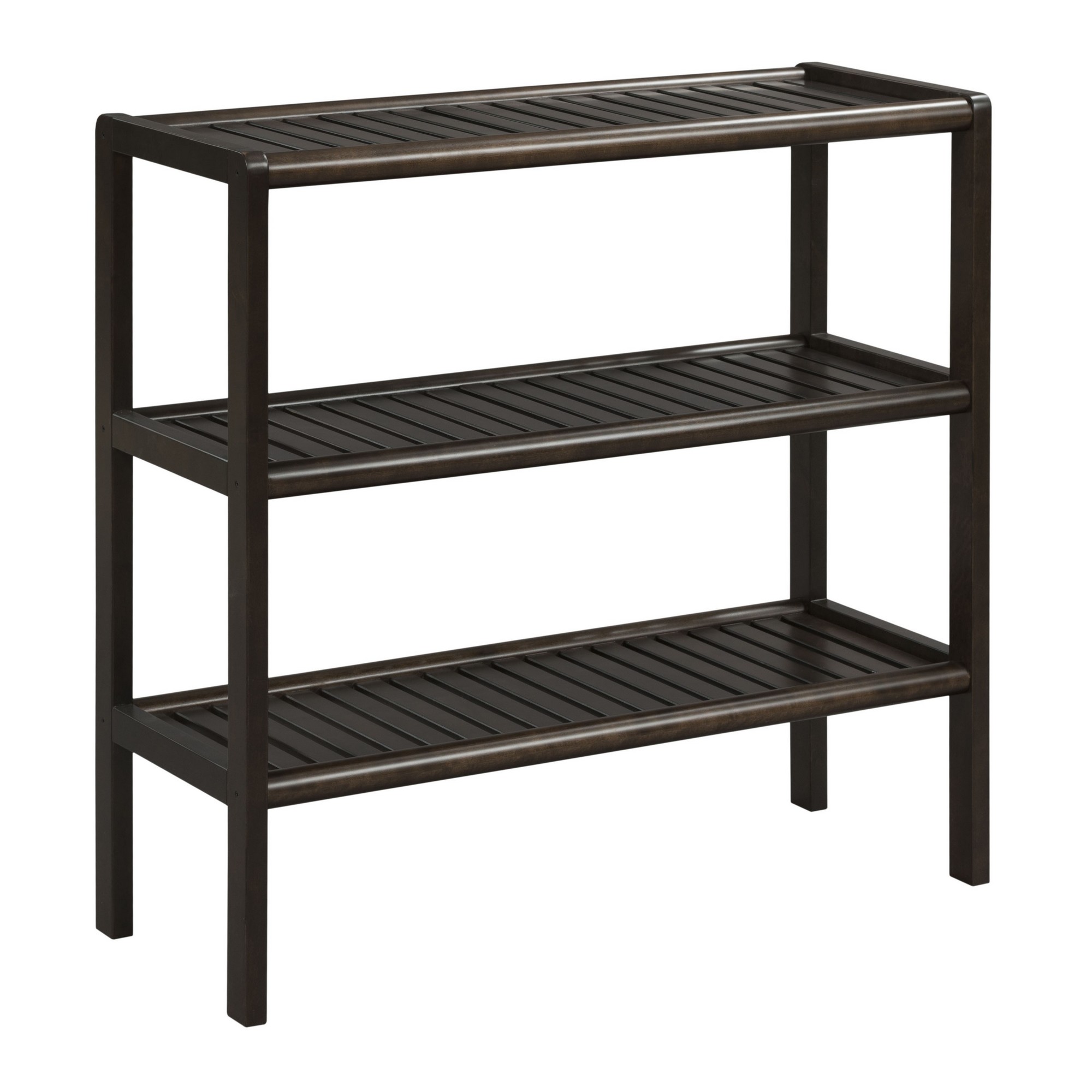 30" Bookcase with 3 Shelves in Espresso