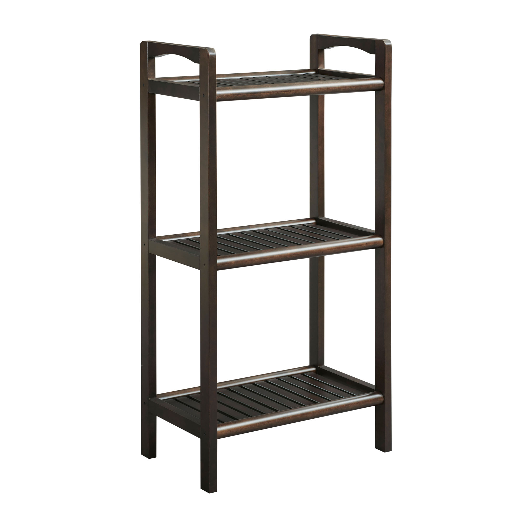 46" Bookcase with 3 Shelves in Espresso