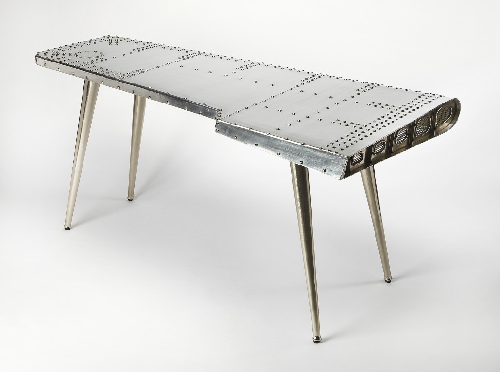 Funky Silver Wing Desk