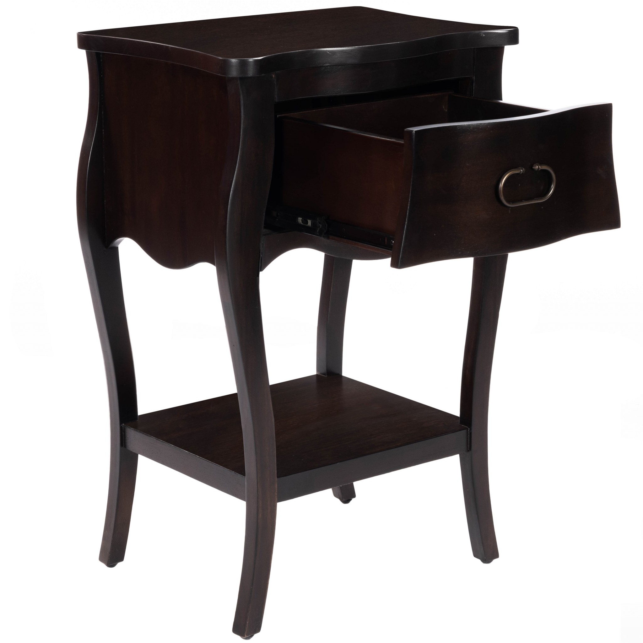 Brown Single Drawer Night Stand