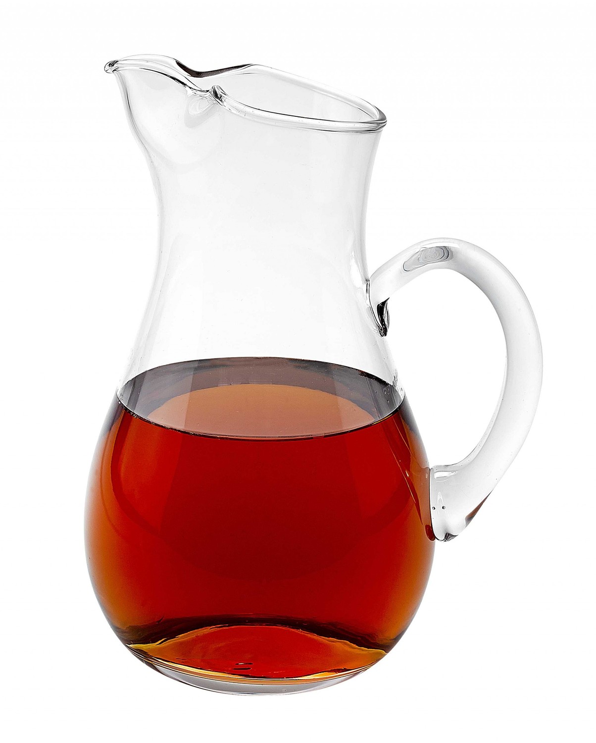 Mouth Blown Ice Tea Martini or Water Glass Pitcher 36 oz