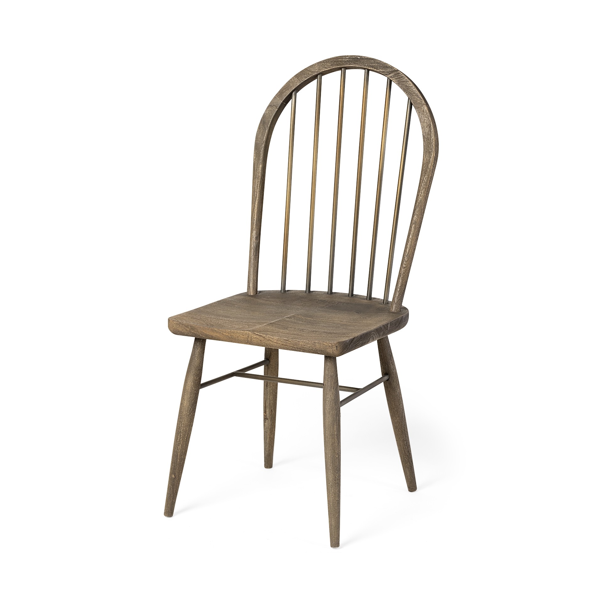 Solid Wood Brown Dining Chair