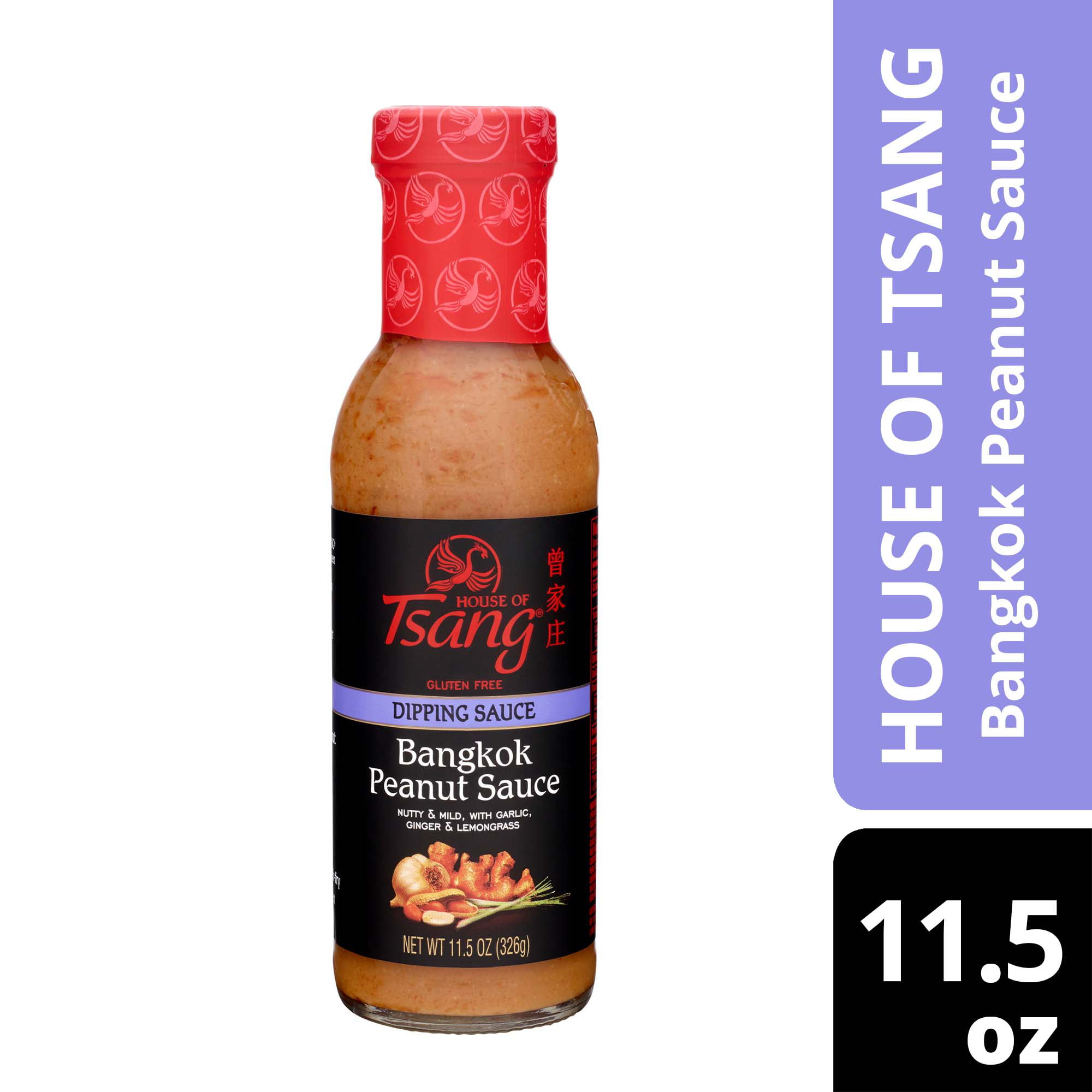 House Of Tsang Bangkok Padang Peanut Dipping Sauce (6x11.5Oz)