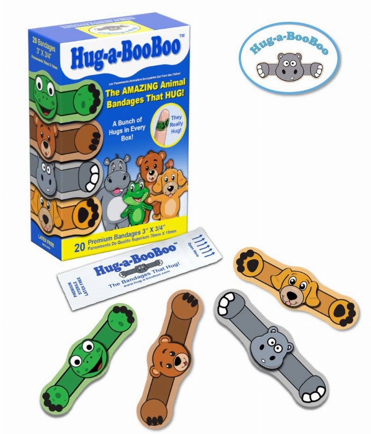 Hug-a-BooBoo Bandages 20ct Box