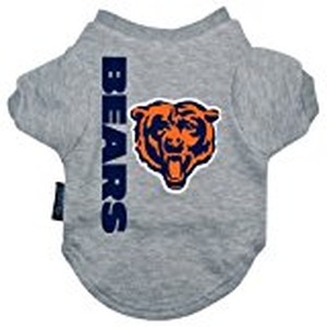 Chicago Bears Dog Tee Shirt - Large