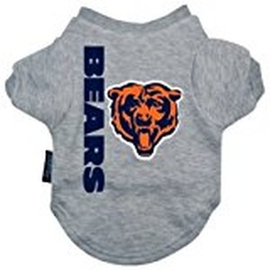 Chicago Bears Dog Tee Shirt - Small