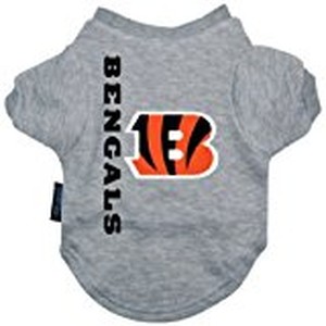 Cincinnati Bengals Dog Tee Shirt - Large