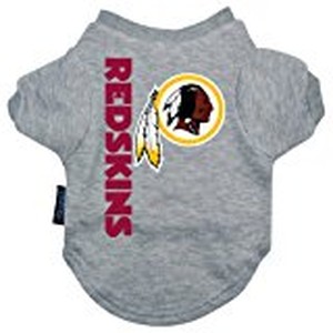 Washington Redskins Dog Tee Shirt - Medium