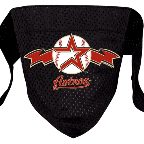 Houston Astros Mesh Dog Bandana - Large