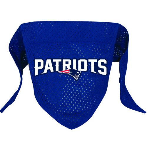 New England Patriots Dog Bandana - Large