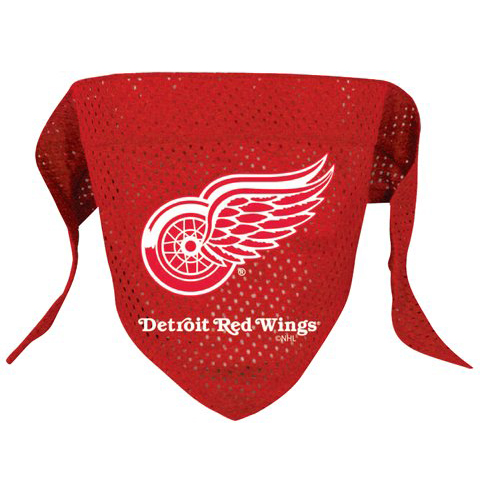 Detroit Red Wings Dog Bandana - small