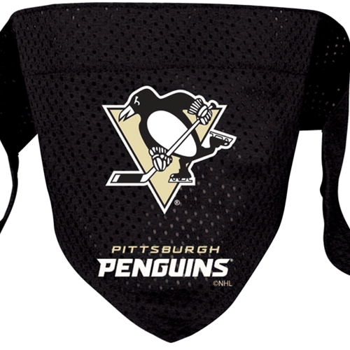 Pittsburgh Penguins Dog Bandana - small