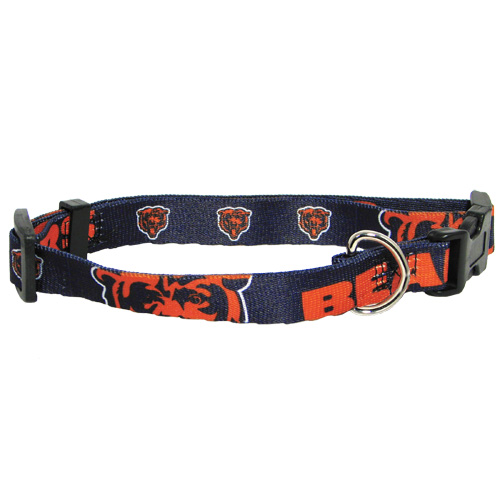 Chicago Bears Dog Collar - Small