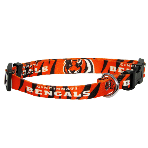 Cincinnati Bengals Dog Collar - Large