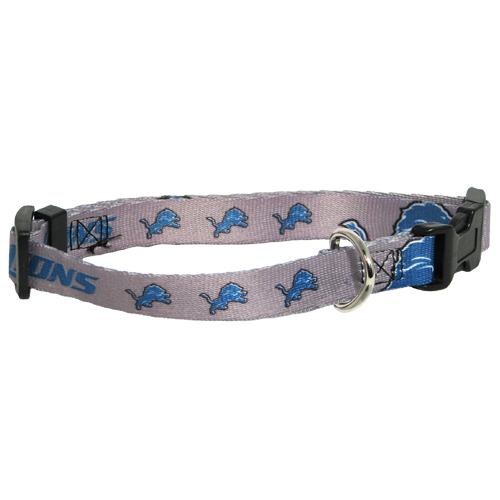 Detroit Lions Dog Collar - Large